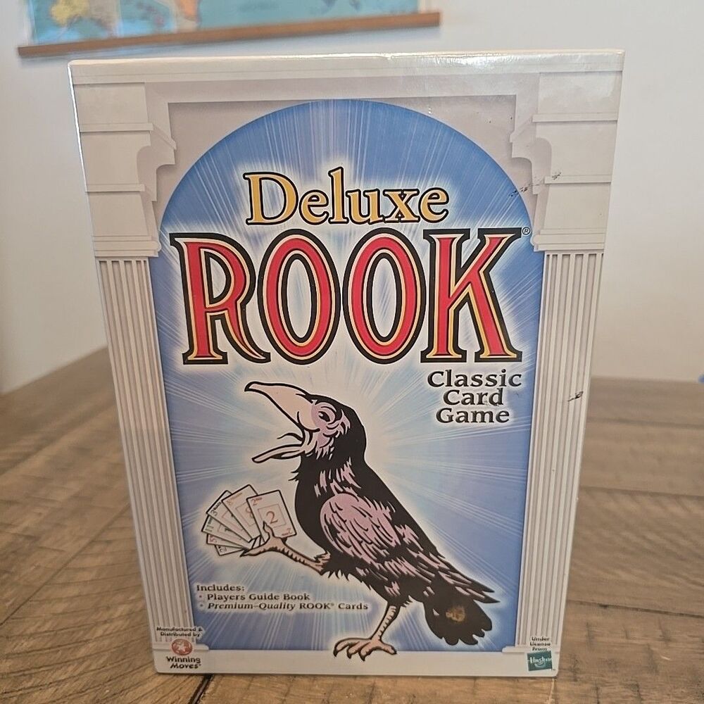 Vintage 1999 Factory Sealed Deluxe Rook Classic Card Game Hasbro